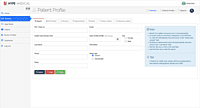 Patient Profile Page